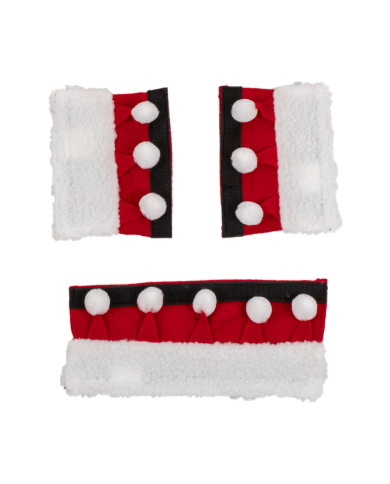 SET DI COPRI NASALINA + HALTER CHEEKS COLLEZIONE NATALIZIA