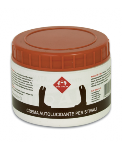 Fm Italia Crema  Autolucidante Stivali 200gr Fm Italia Crema  Autolucidante Stivali 200gr