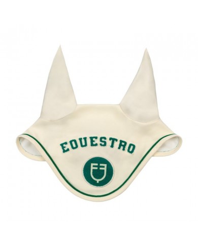 Equestro Cuffietta in Tessuto Tecnico con Logo su Patch in spugna Equestro Cuffietta in Tessuto Tecnico con Logo su Patch in spugna