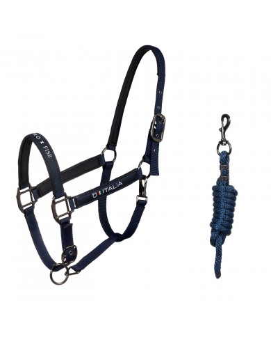 HALTER W/LEAD EQUESTROxFISE HALTER W/LEAD EQUESTROxFISE