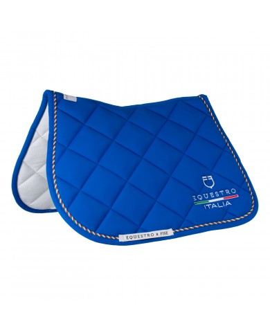 JUMPING SADDLE PAD IN TECHNICAL FABRIC WITH CORD EQUESTROxFISE JUMPING SADDLE PAD IN TECHNICAL FABRIC WITH CORD EQUESTROxFISE