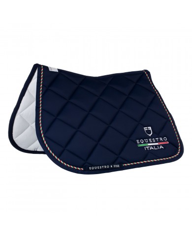 JUMPING SADDLE PAD IN TECHNICAL FABRIC WITH CORD EQUESTROxFISE JUMPING SADDLE PAD IN TECHNICAL FABRIC WITH CORD EQUESTROxFISE