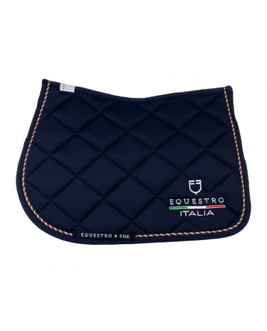 JUMPING SADDLE PAD IN TECHNICAL FABRIC WITH CORD EQUESTROxFISE JUMPING SADDLE PAD IN TECHNICAL FABRIC WITH CORD EQUESTROxFISE