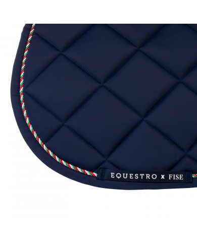 JUMPING SADDLE PAD IN TECHNICAL FABRIC WITH CORD EQUESTROxFISE JUMPING SADDLE PAD IN TECHNICAL FABRIC WITH CORD EQUESTROxFISE