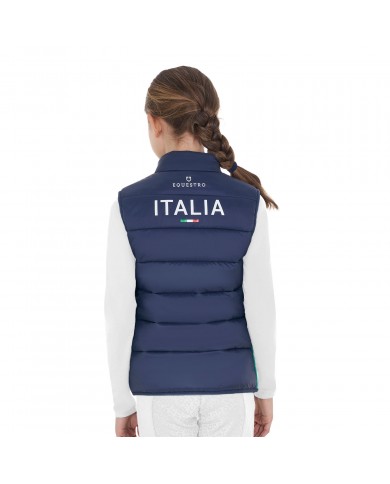 KID'S DOWN VEST EQUESTROxFISE KID'S DOWN VEST EQUESTROxFISE