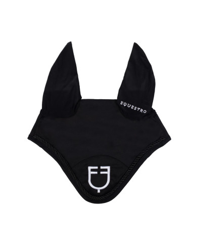Cuffietta in cotone con logo centrale Cuffietta in cotone con logo centrale