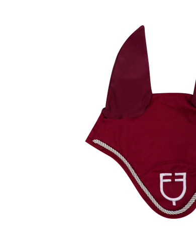 Cuffietta in cotone con logo centrale Cuffietta in cotone con logo centrale