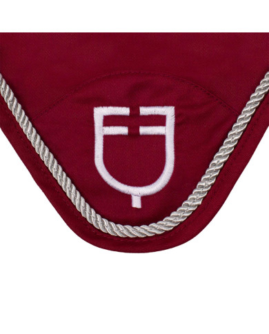 Cuffietta in cotone con logo centrale Cuffietta in cotone con logo centrale