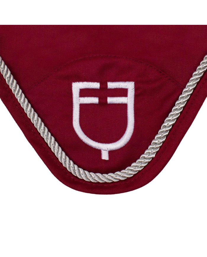 Cuffietta in cotone con logo centrale Cuffietta in cotone con logo centrale