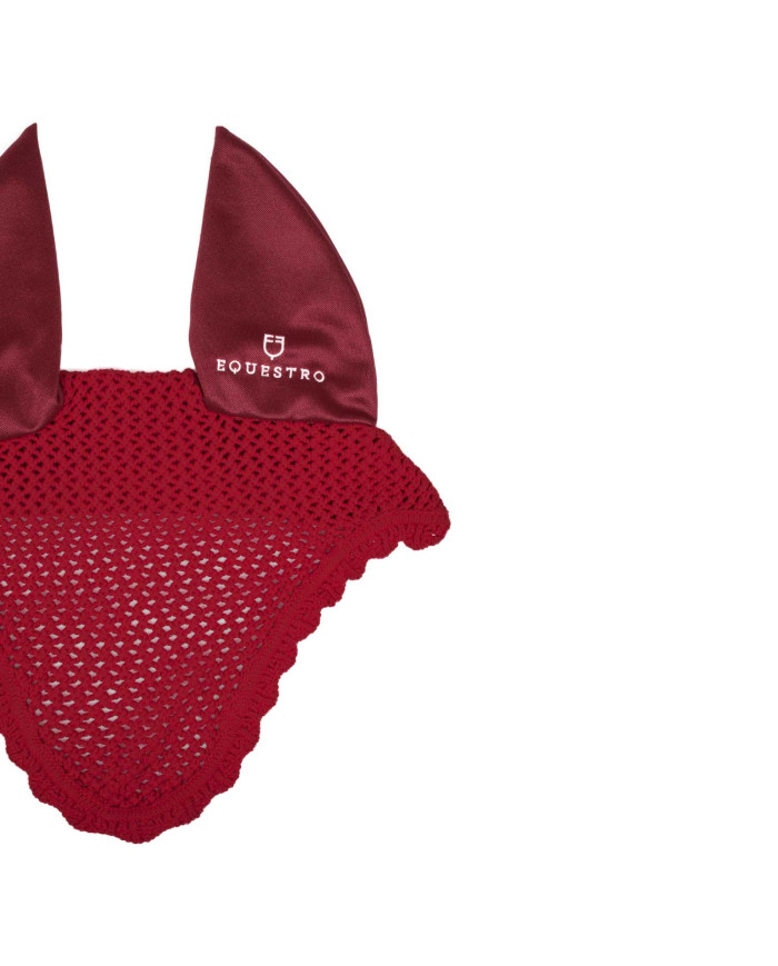 Cuffietta in maglia con orecchie elasticizzate Cuffietta in maglia con orecchie elasticizzate