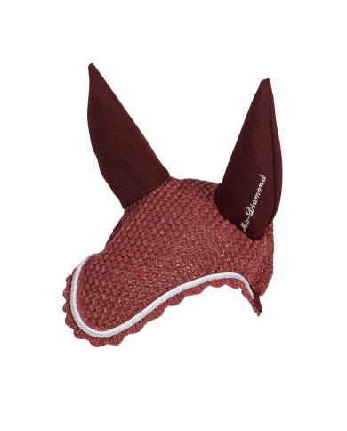 Cuffietta in cotone con cordura e brilllantini Cuffietta in cotone con cordura e brilllantini