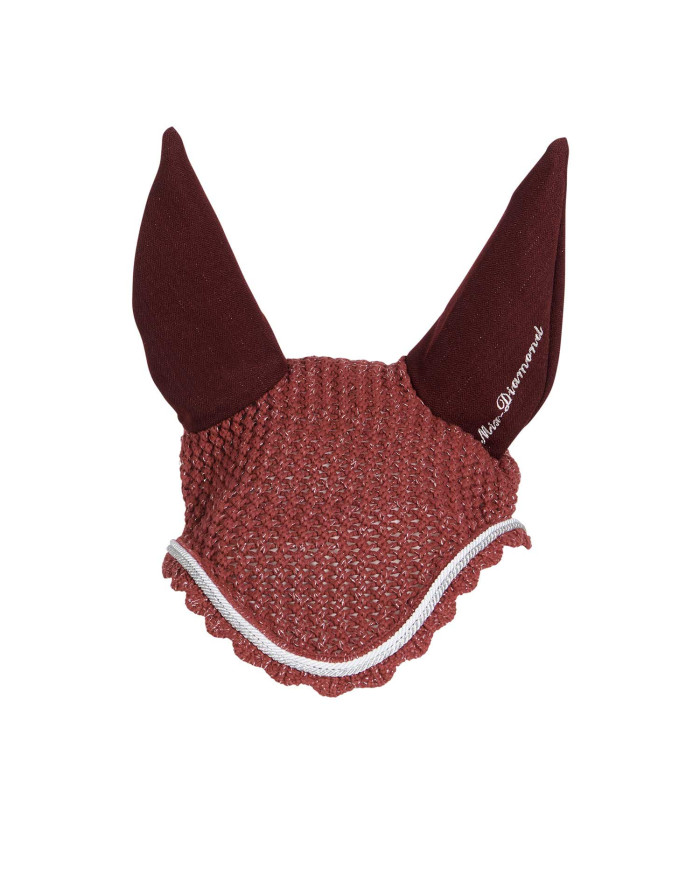 Cuffietta in cotone con cordura e brilllantini Cuffietta in cotone con cordura e brilllantini