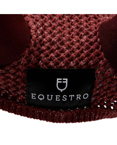 Cuffietta in cotone con cordura e brilllantini Cuffietta in cotone con cordura e brilllantini