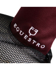 Cuffietta cavallo in cotone e tessuto mesh traforato Cuffietta cavallo in cotone e tessuto mesh traforato