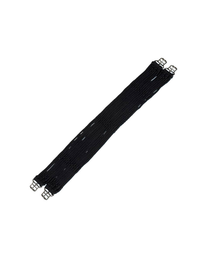 CORD GIRTH WITH STAINLESS STEEL ROLLER BUCKLES