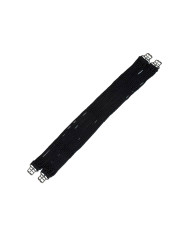 CORD GIRTH WITH STAINLESS STEEL ROLLER BUCKLES
