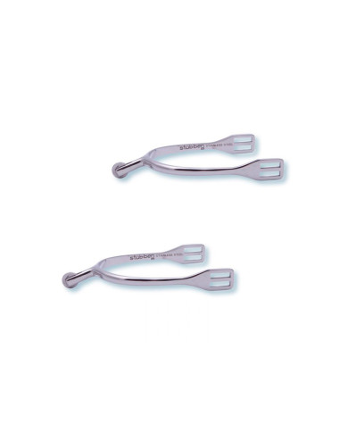 STUBBEN LADIES GERMAN SPURS, 20MM  (1 PAIR) STUBBEN LADIES GERMAN SPURS, 20MM  (1 PAIR)