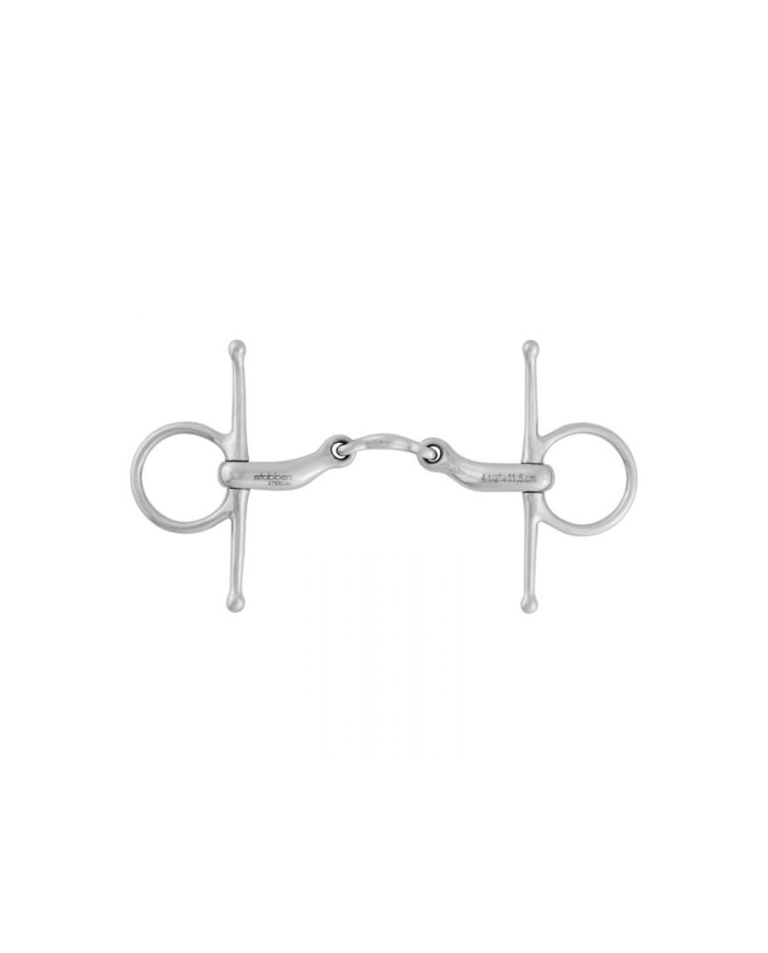 STUBBEN ANATOMIC PONY FULL CHEEK SNAFFLE, THICKNESS 12MM, CHEEKS 12MM (1 PC) STUBBEN ANATOMIC PONY FULL CHEEK SNAFFLE, THICKNESS 12MM, CHEEKS 12MM (1 PC)