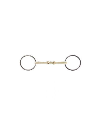 STUBBEN LOOSE RING SNAFFLE, THICKNESS 14MM, RING 70MM (1 PC) STUBBEN LOOSE RING SNAFFLE, THICKNESS 14MM, RING 70MM (1 PC)
