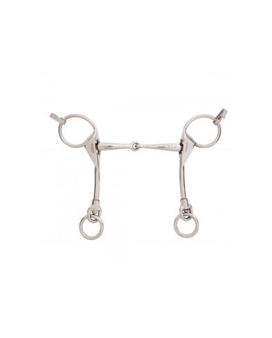 STUBBEN ICELANDIC WEYMOUTH BIT, THICKNESS 12MM, CHEEKS 10MM (1 PC) STUBBEN ICELANDIC WEYMOUTH BIT, THICKNESS 12MM, CHEEKS 10MM (1 PC)