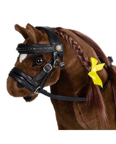 TOY HORSE BRIDLE WITH SILVER CLINCHER TOY HORSE BRIDLE WITH SILVER CLINCHER