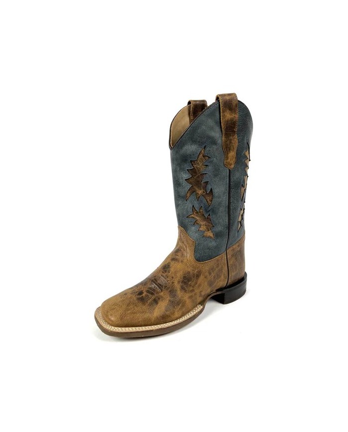 Old West Stivale Western Junior Modello Bandera
