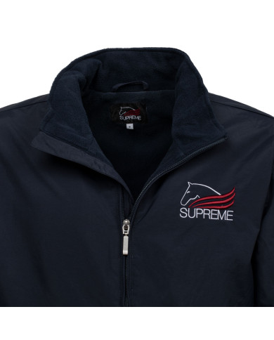 Giacca bomber unisex in tessuto tecnico con interno in pile Giacca bomber unisex in tessuto tecnico con interno in pile