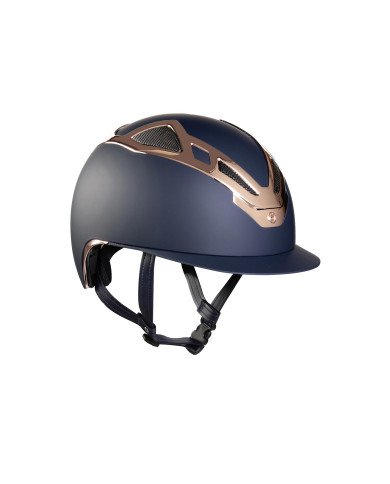 CASCO APEX CHROME BLU MATT/ROSE GOLD