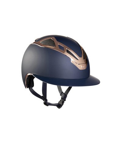 CASCO APEX CHROME LADY BLU MATT/ROSE GOLD