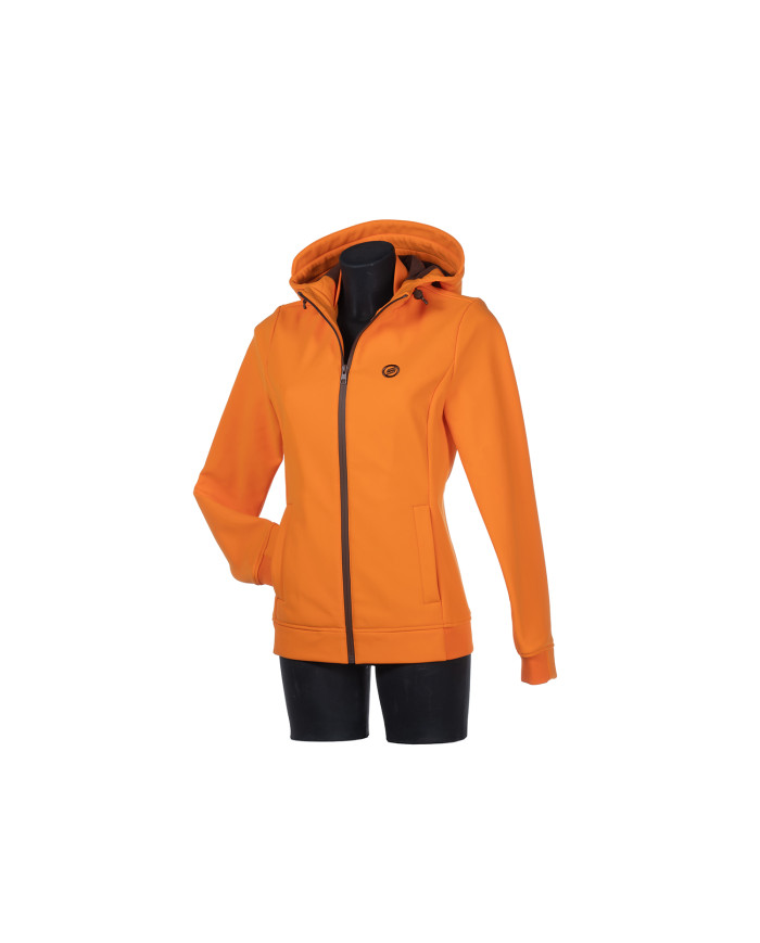 LADY WINTER JACKET SOFT SHELL ORANGE LADY WINTER JACKET SOFT SHELL ORANGE