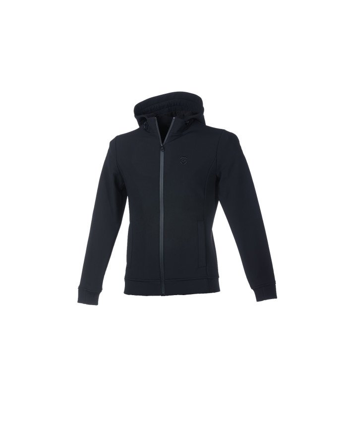 MAN WINTER JACKET SOFT SHELL BLACK