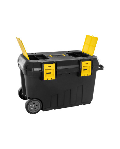 BAULE TROLLEY GRANDE CON DUE RUOTE (L: 75CM x H: 49CM x P: 48CM) BAULE TROLLEY GRANDE CON DUE RUOTE (L: 75CM x H: 49CM x P: 48CM)
