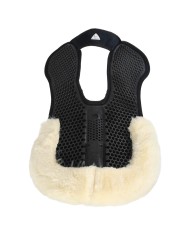 WITHERS FREE HEXA GEL HALF PAD & BACK RISER W/MICROPILE BACK SHEEP. EDGE