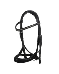 SUNSET BITLESS NOSEBAND SOFT ANATOMIC LEATHER BRIDLE