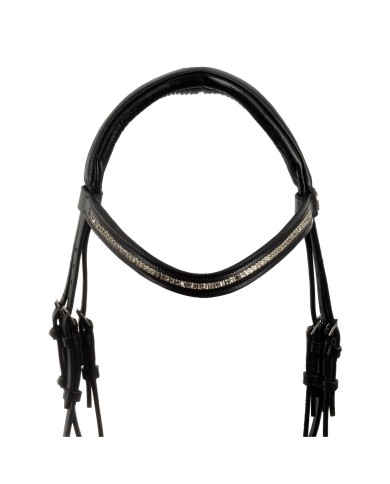 SUNSET BITLESS NOSEBAND SOFT ANATOMIC LEATHER BRIDLE