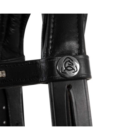 SUNSET BITLESS NOSEBAND SOFT ANATOMIC LEATHER BRIDLE