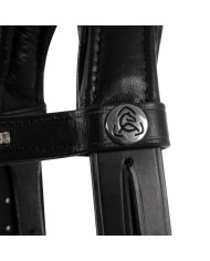 SUNSET BITLESS NOSEBAND SOFT ANATOMIC LEATHER BRIDLE