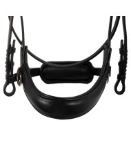 SUNSET BITLESS NOSEBAND SOFT ANATOMIC LEATHER BRIDLE
