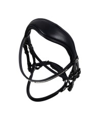 SUNSET BITLESS NOSEBAND SOFT ANATOMIC LEATHER BRIDLE