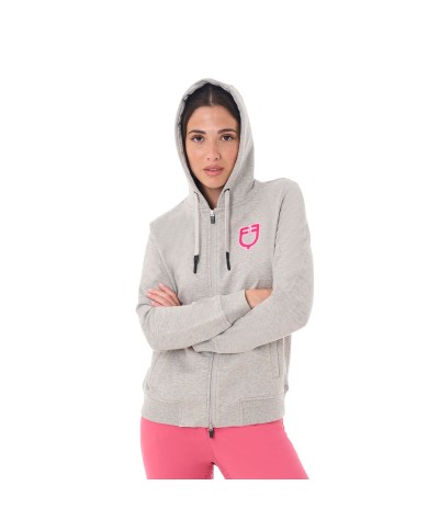 WOMEN S SPONGE STICH LOGO HOODIE