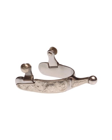 SPERONI WESTERN INOX LAVORATI PALLINA
