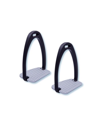 Stubben Maxi Grip Stirrups 12cm (1 pair)