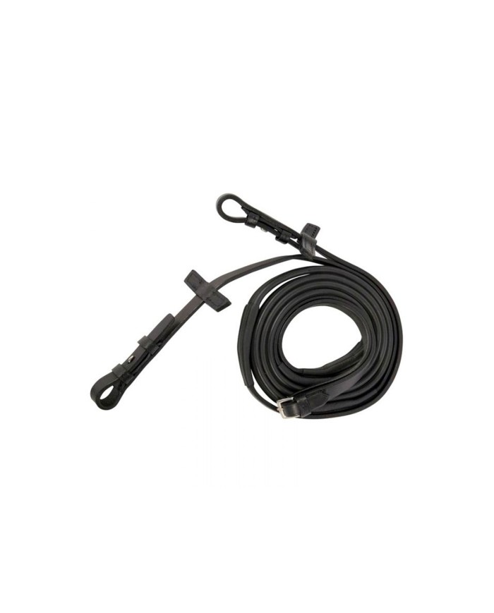 Rubber reins Slimline (1/2 ) with hooks