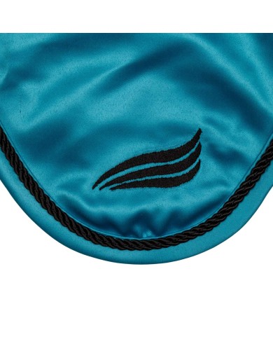 SATIN FLY VEIL WITH ELASTIC EARS