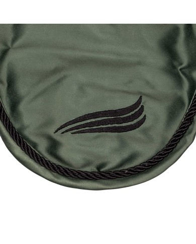 SATIN FLY VEIL WITH ELASTIC EARS