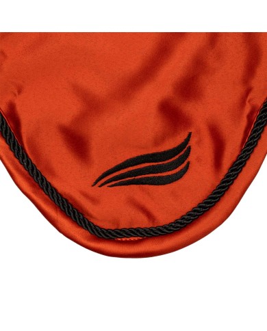 SATIN FLY VEIL WITH ELASTIC EARS