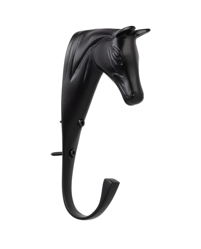 SOLID BRASS HORSE HEAD HOOK