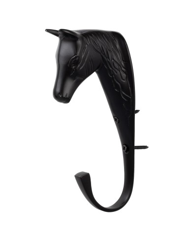 SOLID BRASS HORSE HEAD HOOK