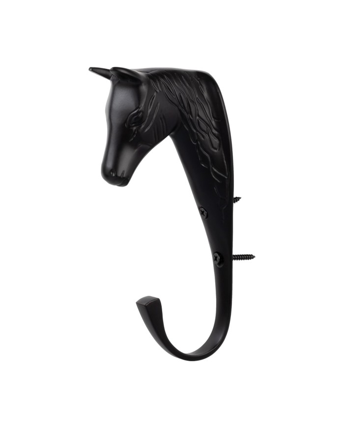 SOLID BRASS HORSE HEAD HOOK