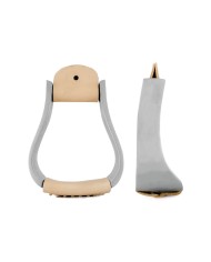 WESTWOOD SHAPED ALUMINUM WESTERN STIRRUPS